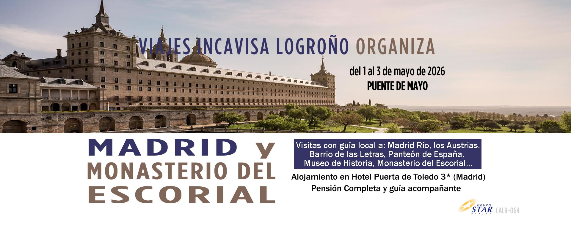 madrid escorial puente mayo 2026